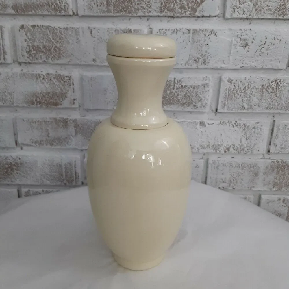 Vintage Unique Ceramic Vase/Vessel 3pc Artist Signed